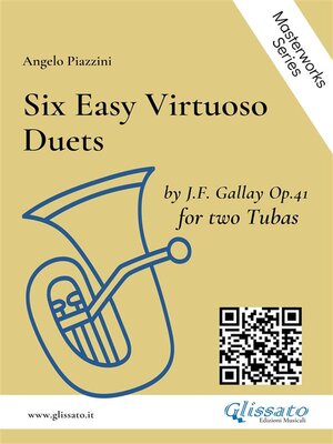 cover image of Six Easy Virtuoso Tuba Duets